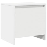 Vidaxl nachtkastje 45x34x44,5 cm bewerkt hout wit
