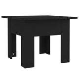 Vidaxl salontafel 55x55x42 cm bewerkt hout zwart
