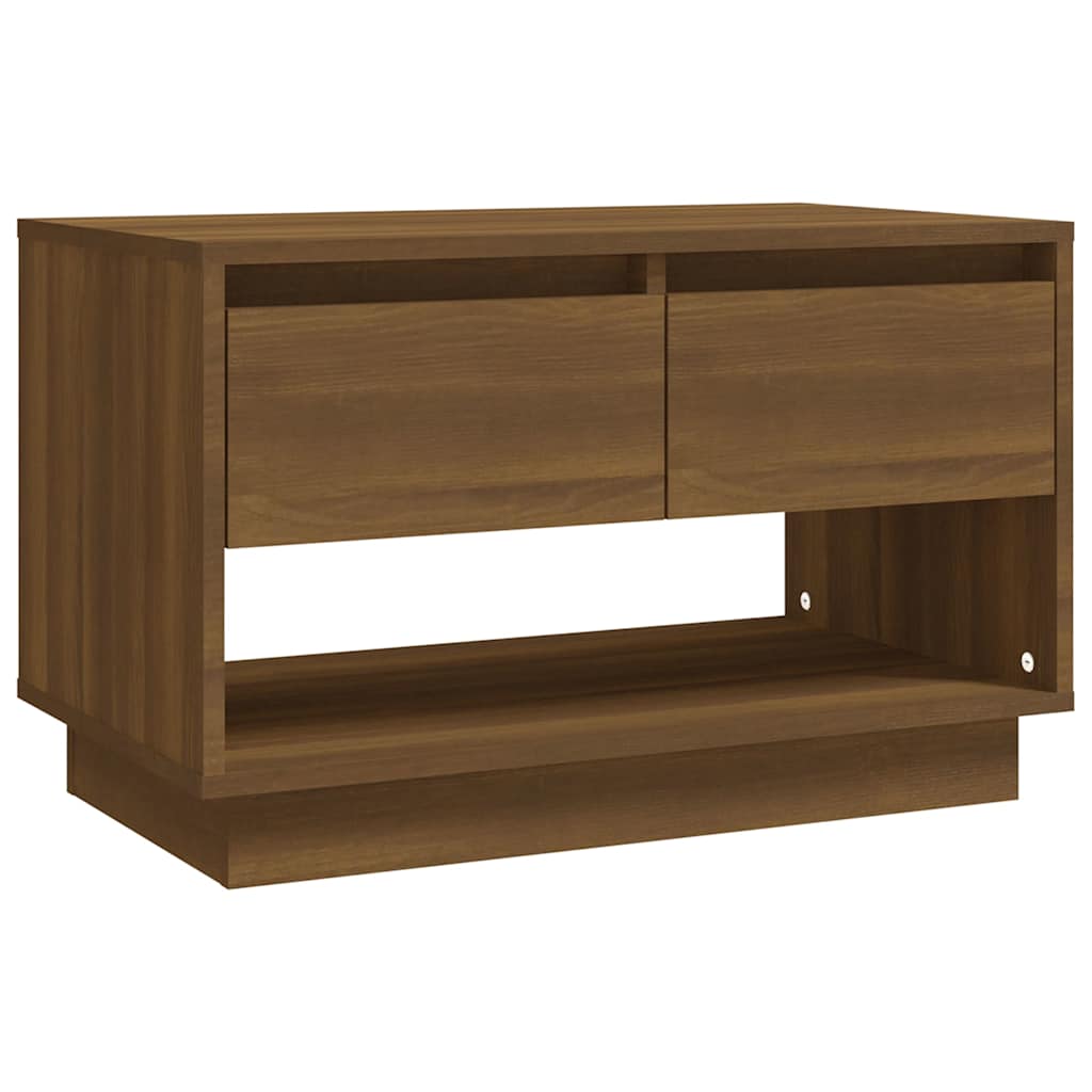 Vidaxl tv-meubel 70x41x44 cm bewerkt hout bruin eikenkleur