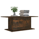 Vidaxl salontafel 102x55,5x40 cm bewerkt hout gerookt eikenkleurig
