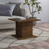 Vidaxl salontafel 55,5x55,5x40 cm bewerkt hout bruin eikenkleur