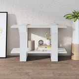 Vidaxl boekenkast kamerscherm 80x30x51 cm hoogglans wit