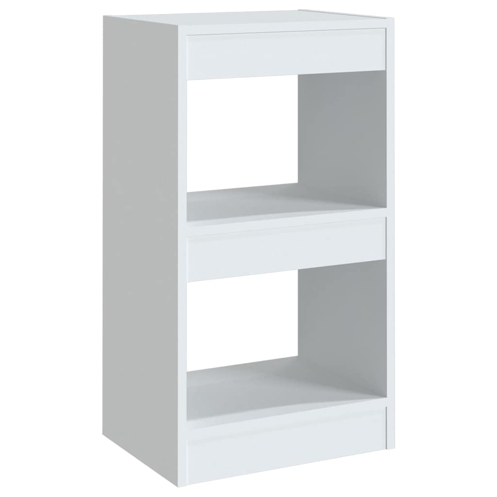 Vidaxl boekenkast kamerscherm 40x30x72 cm wit