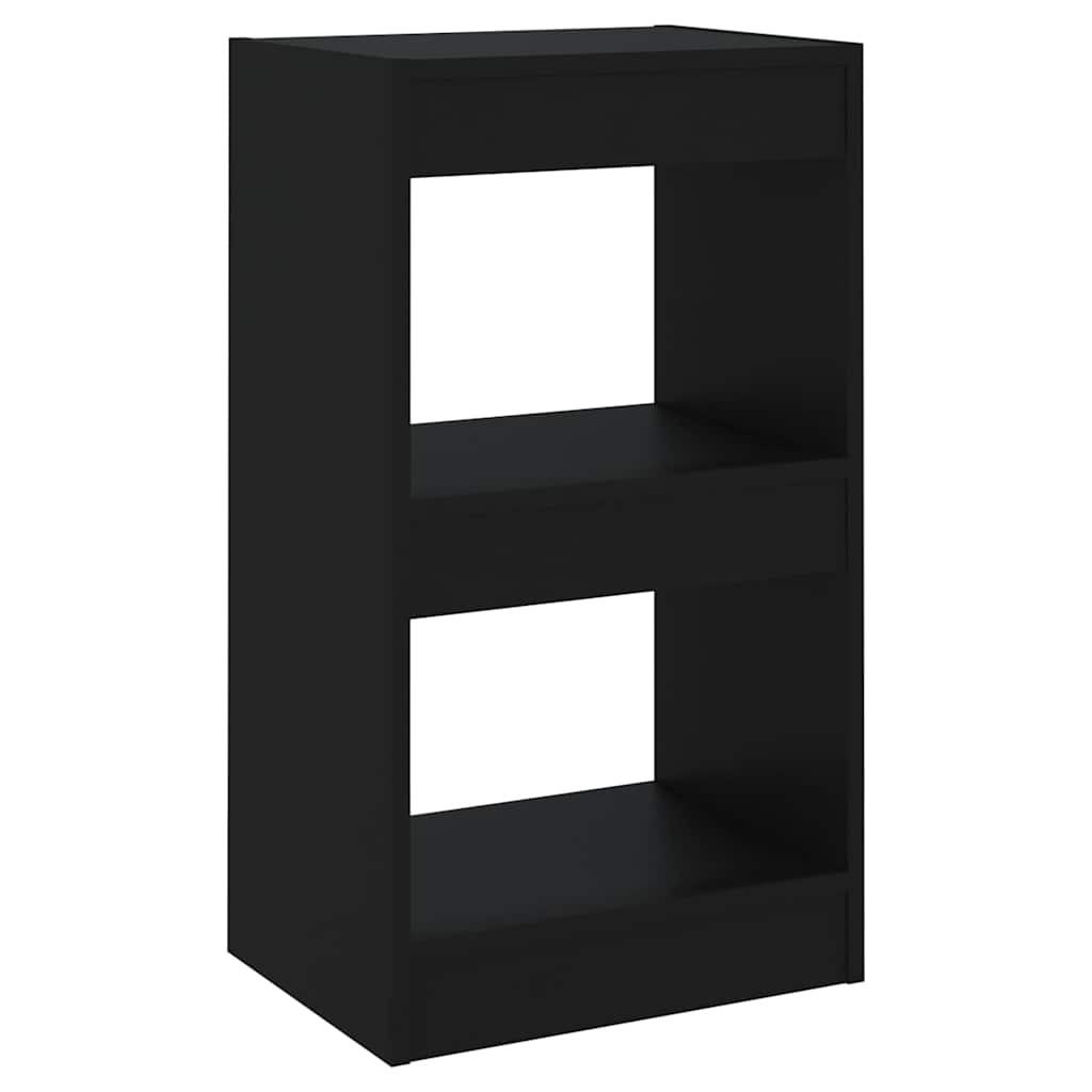 Vidaxl boekenkast kamerscherm 40x30x72 cm zwart
