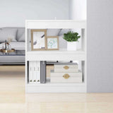 Vidaxl boekenkast kamerscherm 60x30x72 cm wit