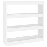 Vidaxl boekenkast kamerscherm 100x30x103 cm wit