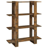 Vidaxl boekenkast kamerscherm 100x30x123,5 cm gerookt eikenkleurig