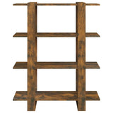 Vidaxl boekenkast kamerscherm 100x30x123,5 cm gerookt eikenkleurig