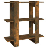 Vidaxl boekenkast kamerscherm 80x30x87 cm gerookt eikenkleurig