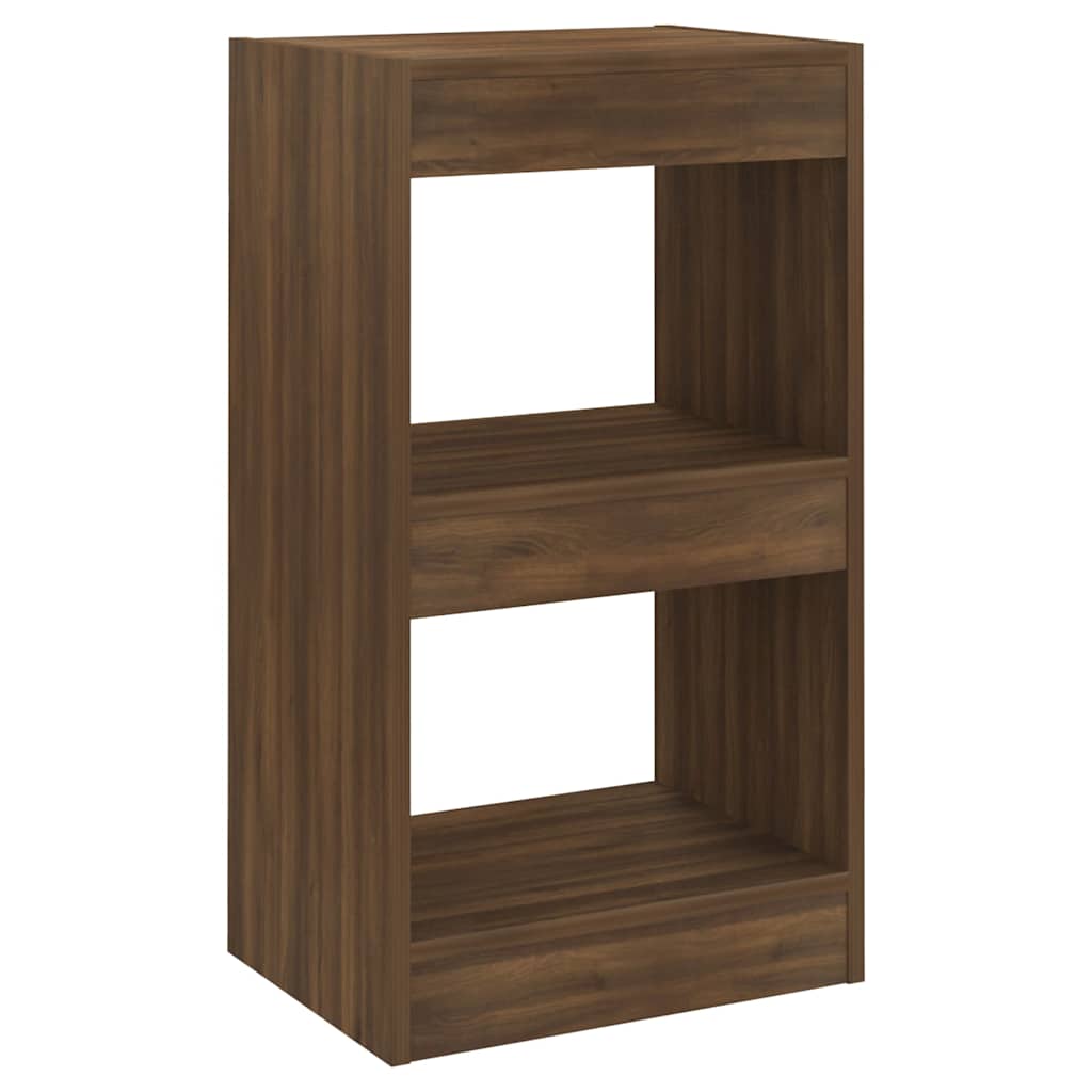 Vidaxl boekenkast kamerscherm 40x30x72 cm bruin eikenkleur