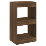 Vidaxl boekenkast kamerscherm 40x30x72 cm bruin eikenkleur