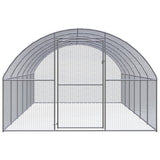 Vidaxl Chicken Run 3x6x2 m verzinkter Stahl