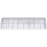 Vidaxl Chicken Run 3x8x2 m verzinkter Stahl