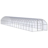 VidaXL Hühnerstall 3x16x2 m aus verzinktem Stahl
