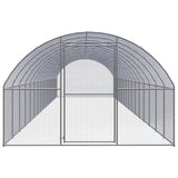 VidaXL Hühnerstall 3x16x2 m aus verzinktem Stahl