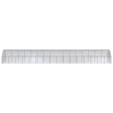 VidaXL Hühnerstall 3x16x2 m aus verzinktem Stahl