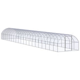 Vidaxl Chicken Run 3x20x2 M ocynkowana stal