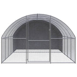 Vidaxl Chicken Run 3x4x2 m verzinkter Stahl