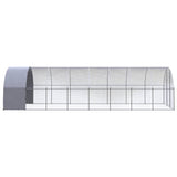 Vidaxl Chicken Run 3x8x2 m verzinkter Stahl
