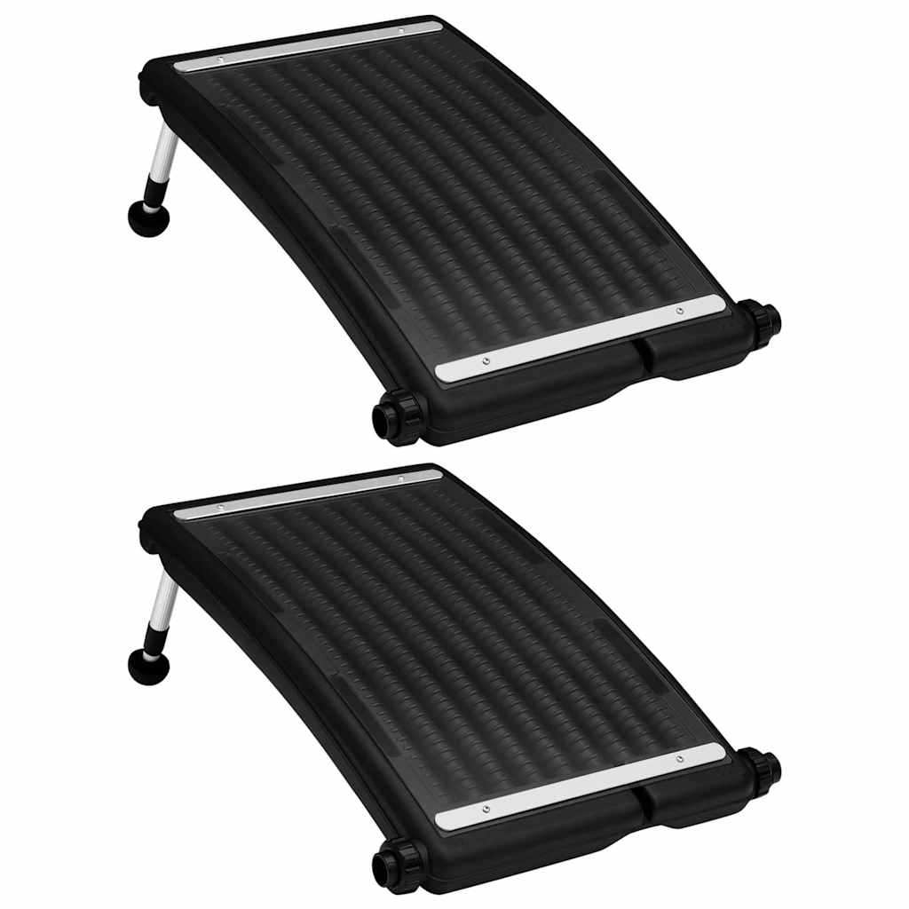 Vidaxl Schwimmbad Heizung Solar 2 ST Bent 72,5 x 46 cm