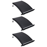 Pannello di riscaldamento della piscina Vidaxl Solar 3 St Bent 110x65 cm