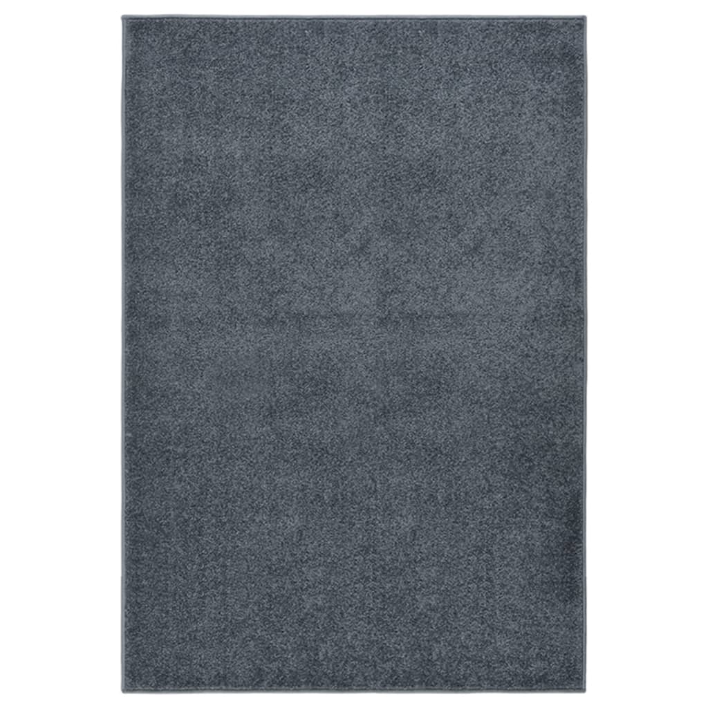 Vidaxl RUG KORTPOLIG 200x290 cm antracite