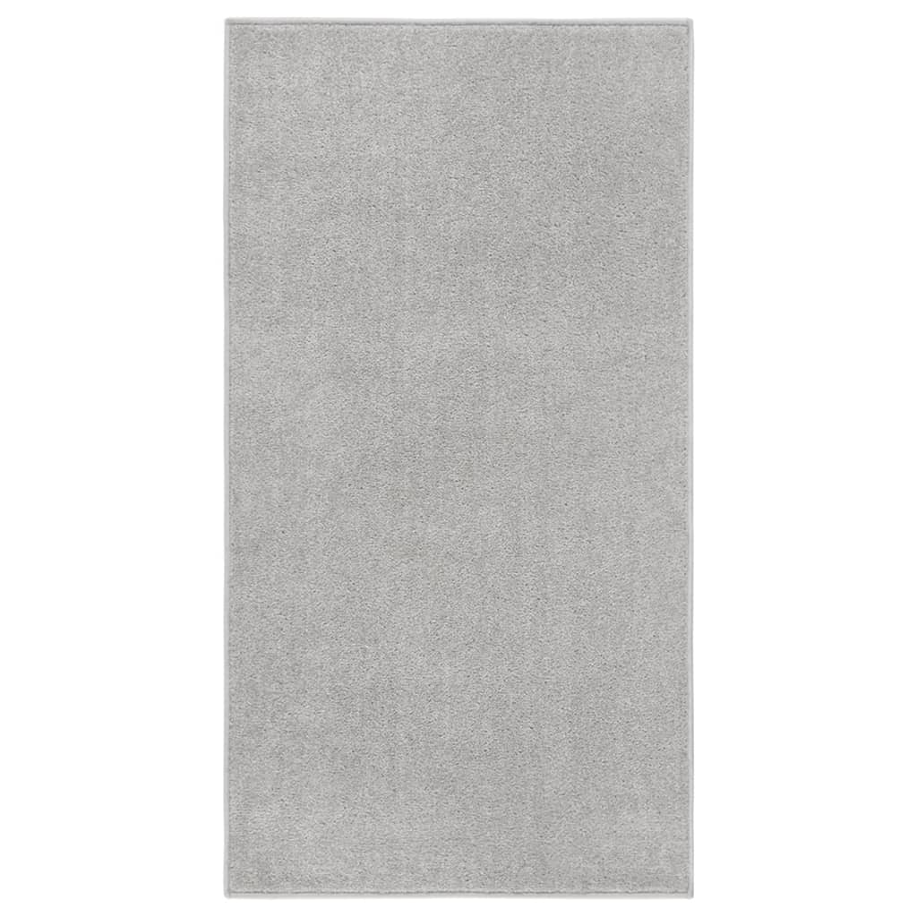 Vidaxl RUG KORTPOLIG 80x150 cm grigio chiaro