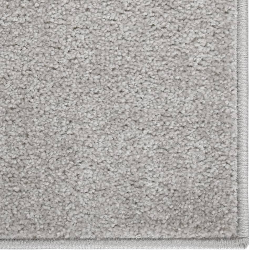 Vidaxl Teppich Kortpolig 120x170 cm hellgrau
