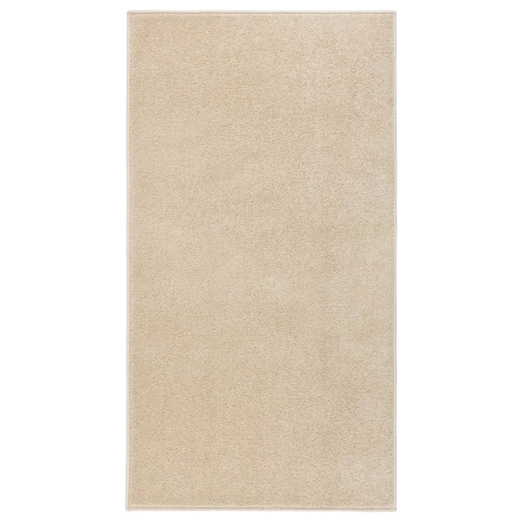 Vidaxl -mattan KortpOLIG 80x150 cm beige