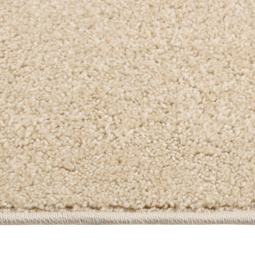 Vidaxl Teppich Kortpolig 120x170 cm Beige