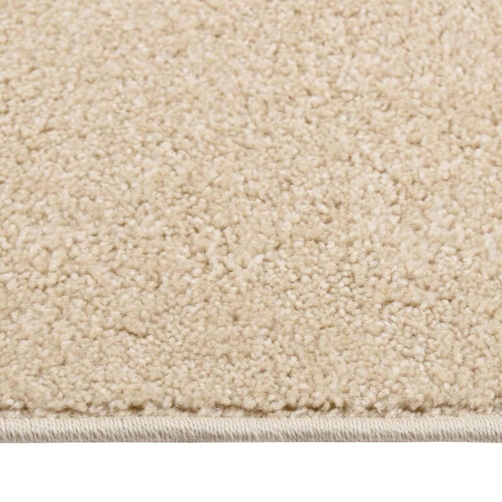 Vidaxl Teppich Kortpolig 160x230 cm Beige