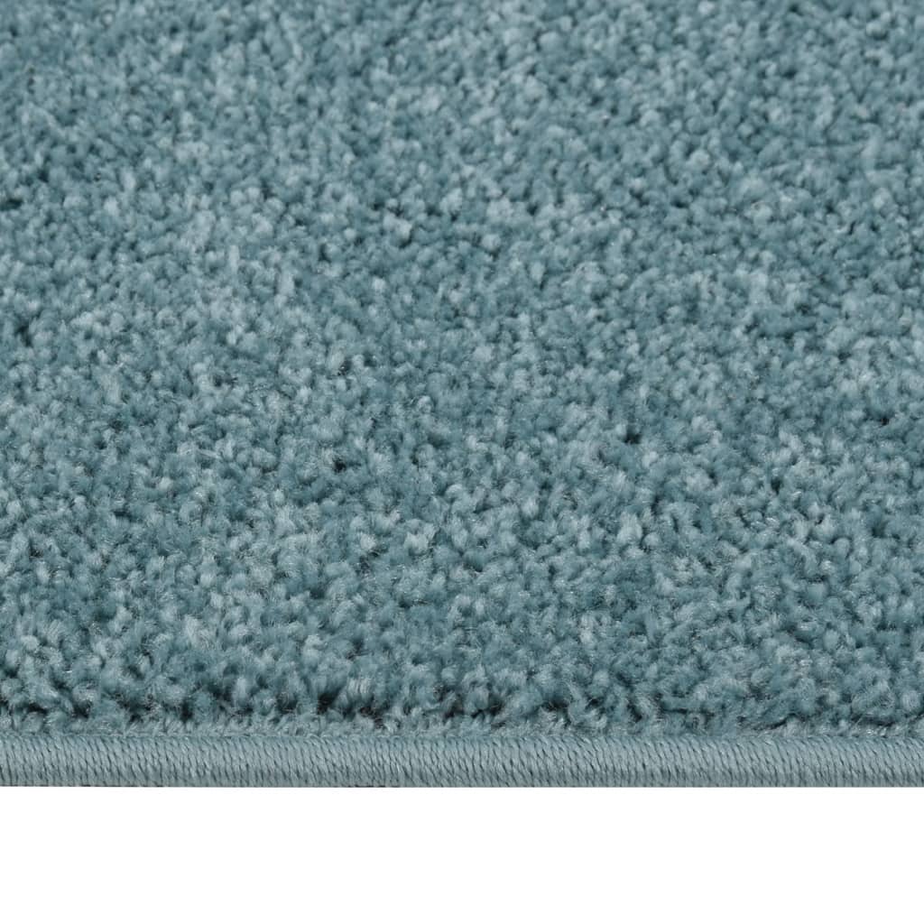 Vidaxl rug Kortpolig 160x230 cm blue