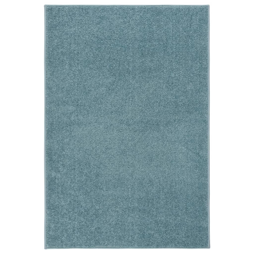 Vidaxl Rug Kortpolig 200x290 cm blu