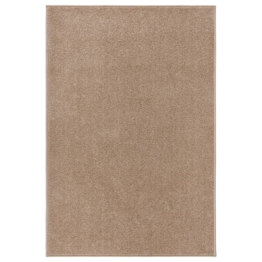 Vidaxl Rug Kortpolig 200x290 cm Brown