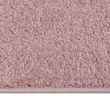 VIDAXL RUG KORTPOLIG 120x170 cm rosa