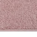 Vidaxl Rug Kortpolig 140x200 cm rosa