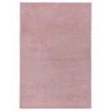 Vidaxl Rug Kortpolig 200x290 cm rosa