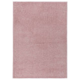 Vidaxl Teppich Kortpolig 240x340 cm Pink