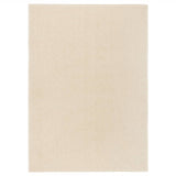 VIDAXL RUG KORTPOLIG 240x340 cm Crema