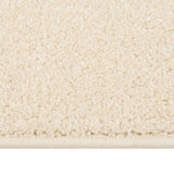 VIDAXL RUG KORTPOLIG 240x340 cm Crema