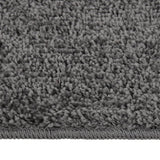 Vidaxl Rug Shaggy anti-slip 80x150 cm gris oscuro