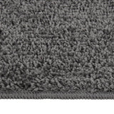 Vidaxl Teppich Shaggy Anti-Slip 80x150 cm dunkelgrau