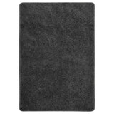 Vidaxl Teppich Shaggy Anti-Slip 120x170 cm dunkelgrau