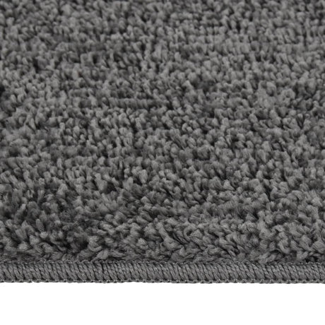 Vidaxl Teppich Shaggy Anti-Slip 120x170 cm dunkelgrau