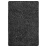 Vidaxl Teppich Shaggy Anti-Rutsch 140x200 cm dunkelgrau