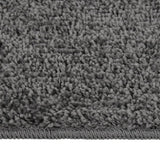 Vidaxl Teppich Shaggy Anti-Rutsch 140x200 cm dunkelgrau