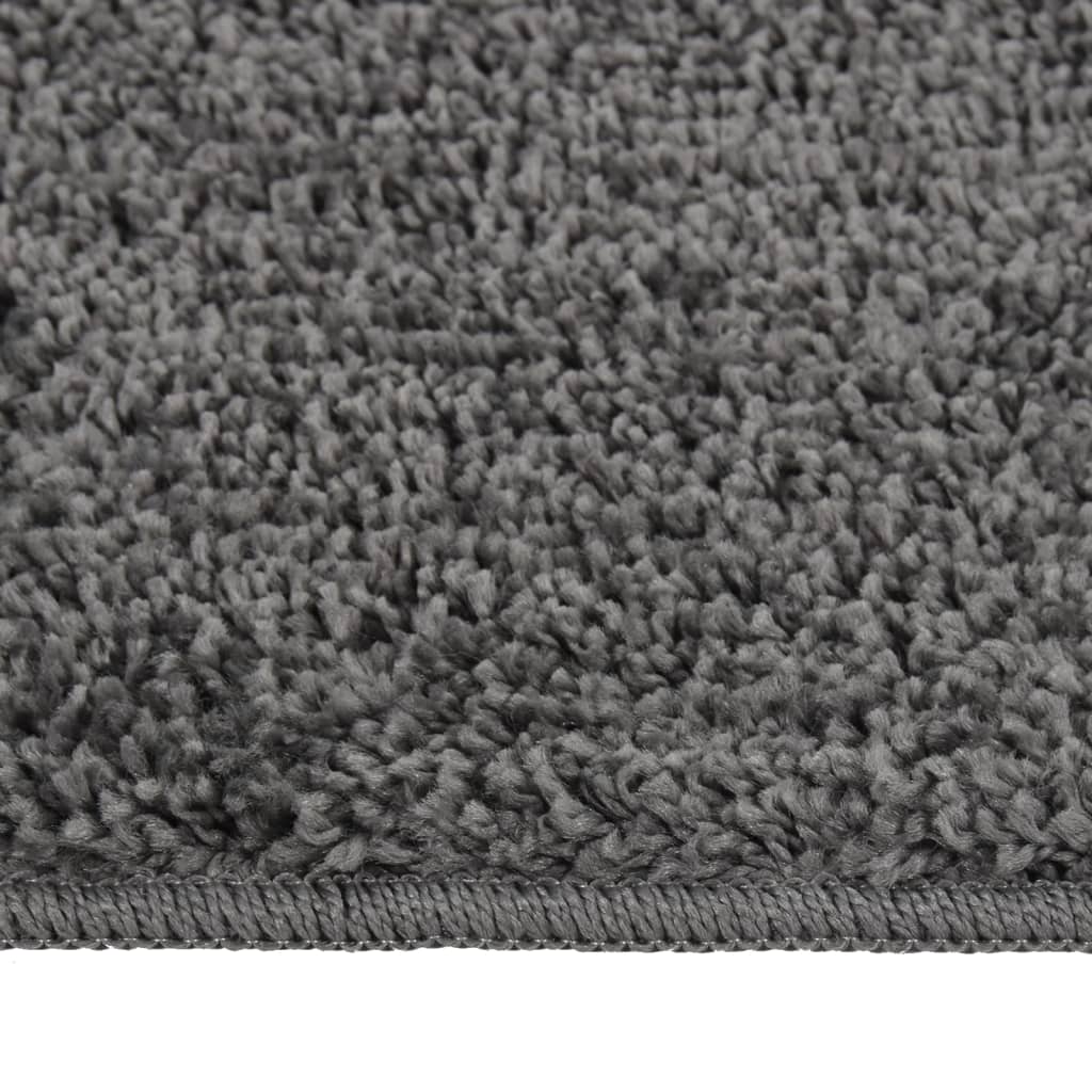 Vidaxl Teppich Shaggy Anti-Slip 160x230 cm dunkelgrau