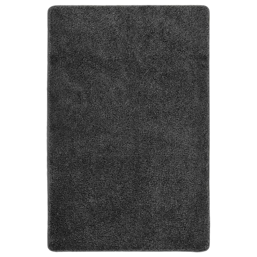 Vidaxl rug Shaggy Anti-Slip 200x290 cm Dark gray