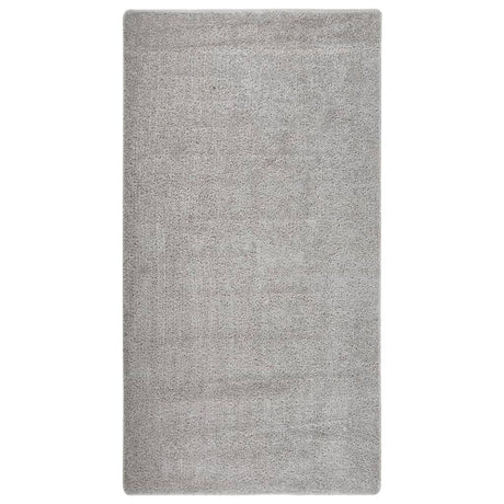 Vidaxl Teppich Shaggy Anti-Slip 80x150 cm hellgrau