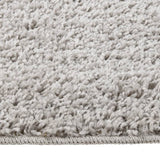 Vidaxl Teppich Shaggy Anti-Slip 80x150 cm hellgrau